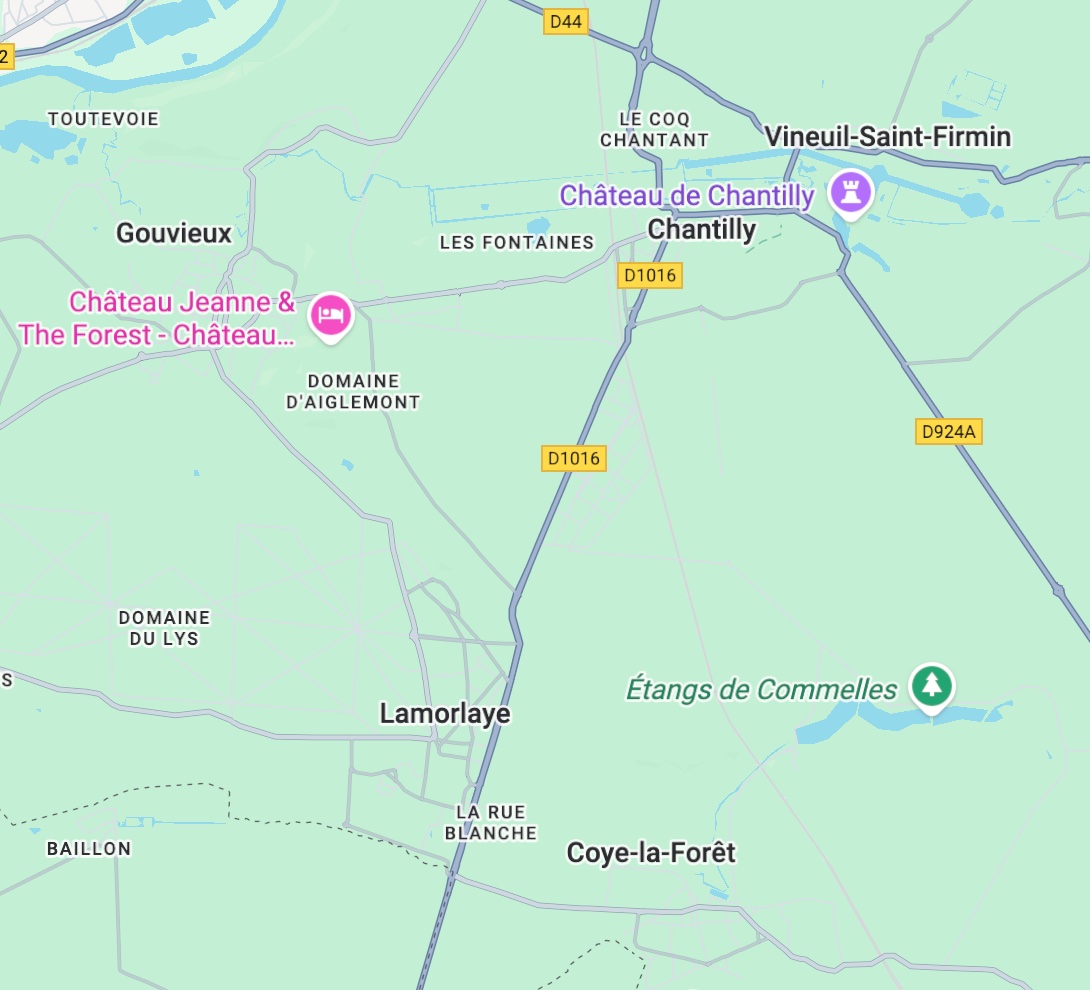 Estimation immobilière gratuite à Chantilly (60500) et alentours